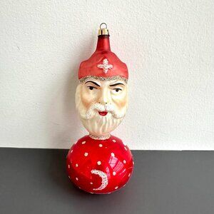 Vintage Christopher Radko King Arthur Glass Ornament